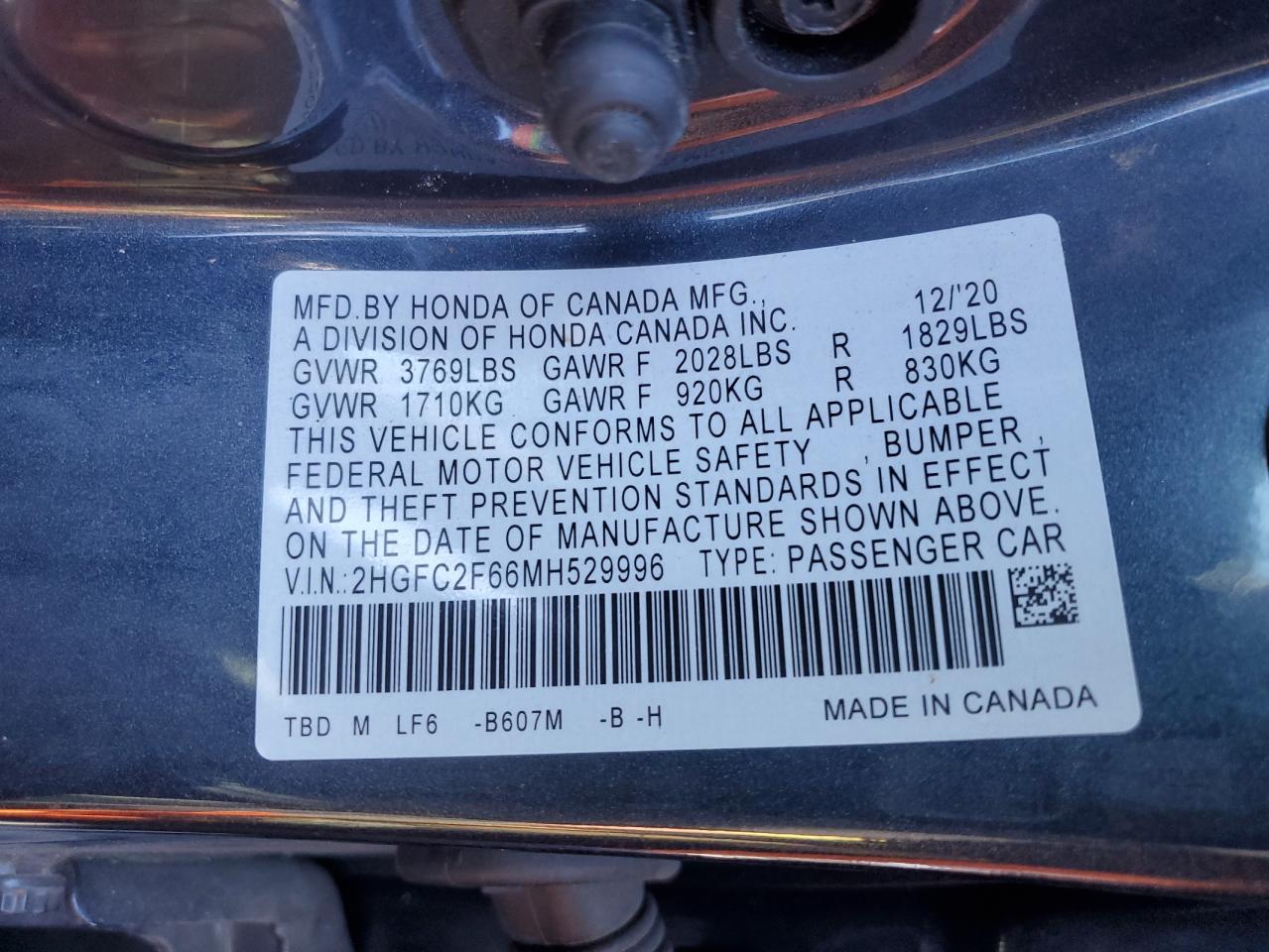 2021 Honda Civic - Image 15