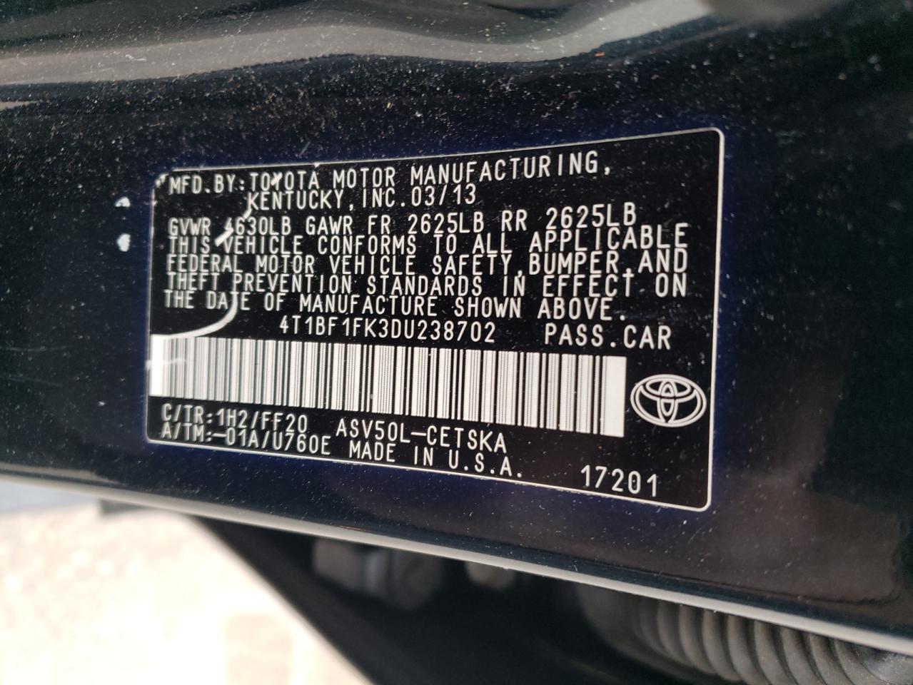 2013 Toyota Camry - Image 12