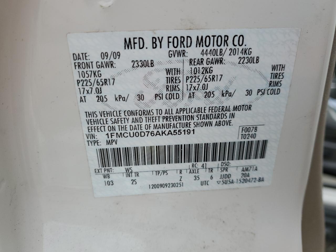 2010 Ford Escape - Image 12