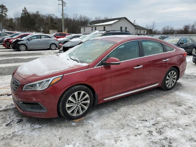  HYUNDAI SONATA 2015 Red