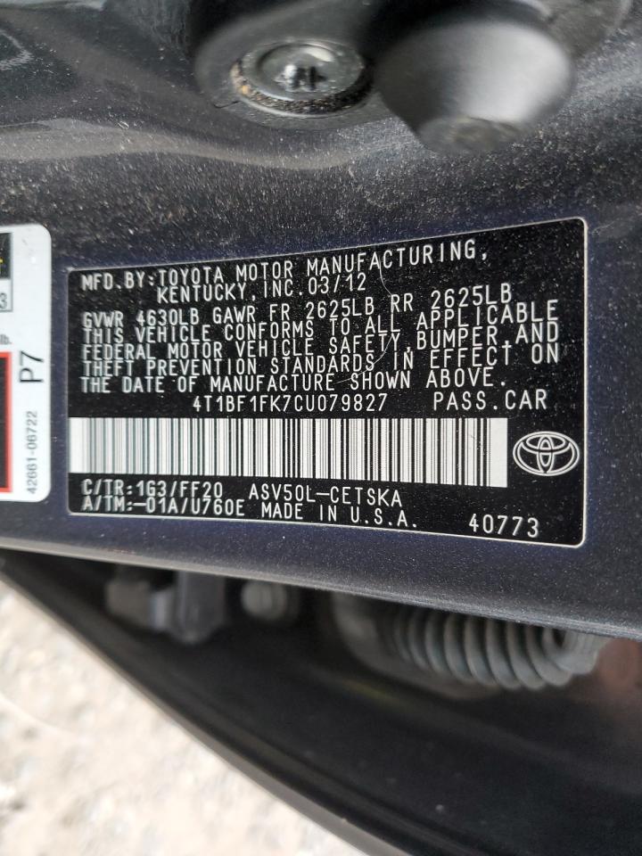 2012 Toyota Camry - Image 13