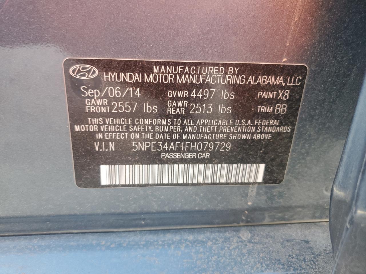 2015 Hyundai Sonata - Image 14