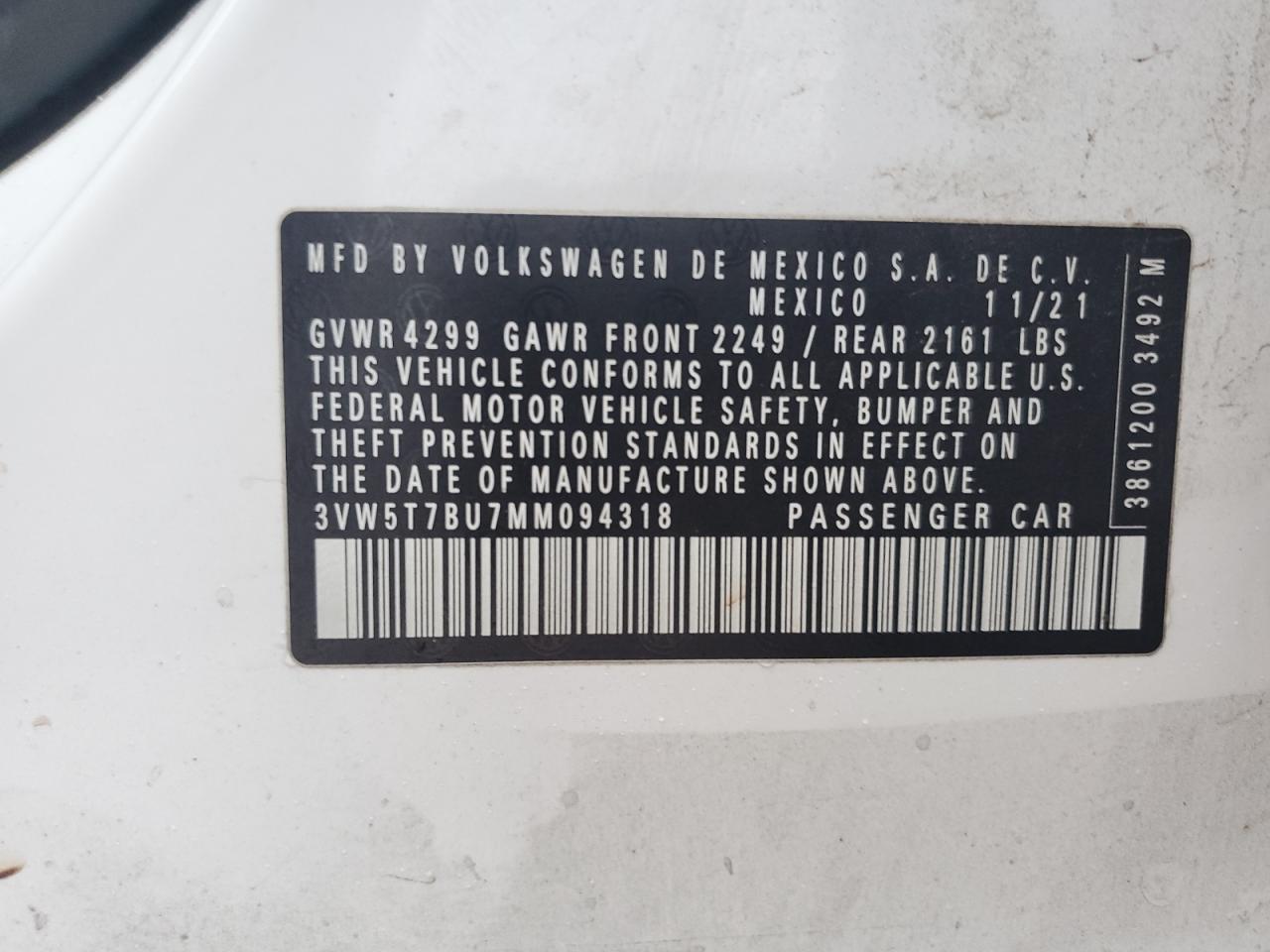 2021 Volkswagen Jetta - Image 12