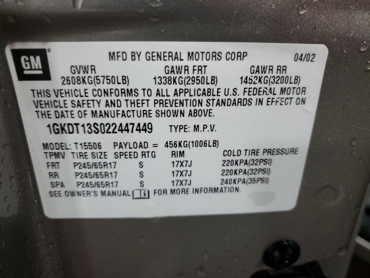 2002 GMC Envoy - Image 14