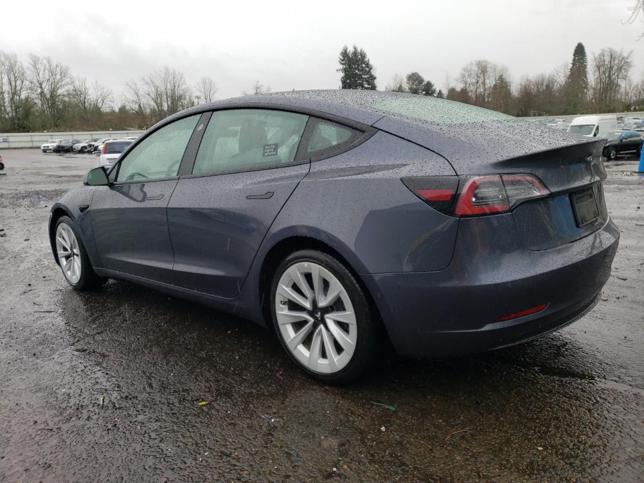 VIN 5YJ3E1EA5NF370651 2022 TESLA MODEL 3 no.2