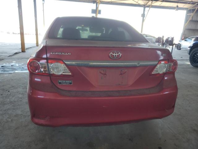 TOYOTA COROLLA 2013 Красный