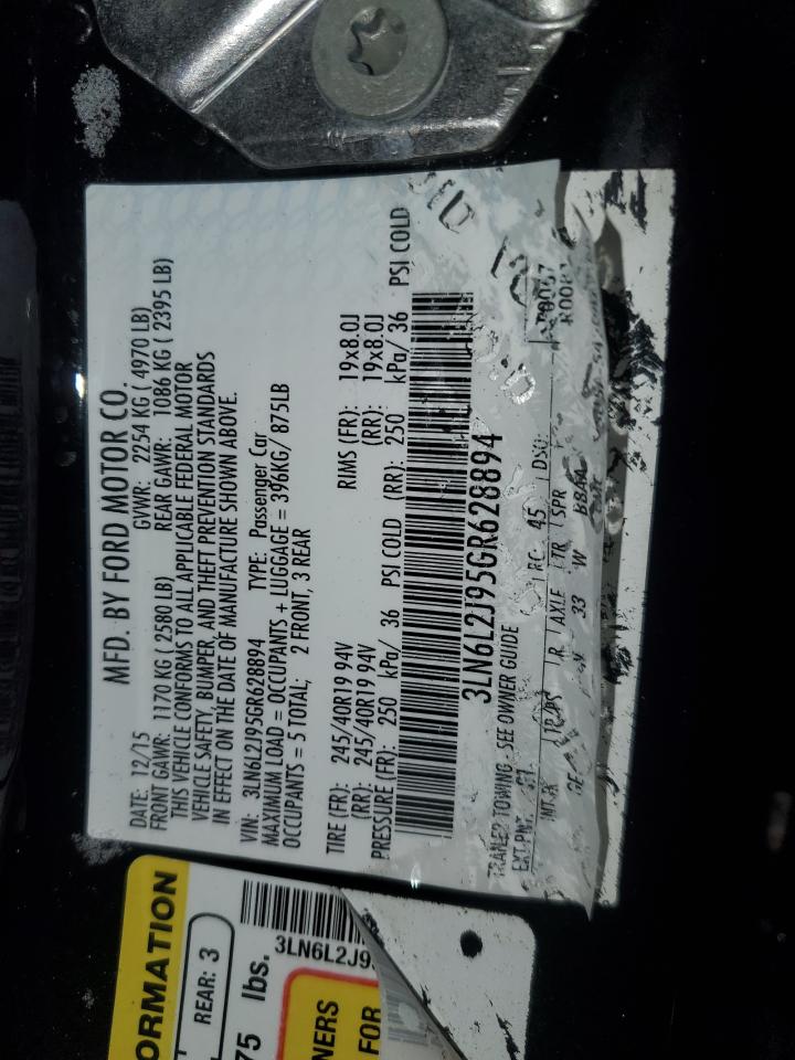 2016 Lincoln MKZ - Image 12