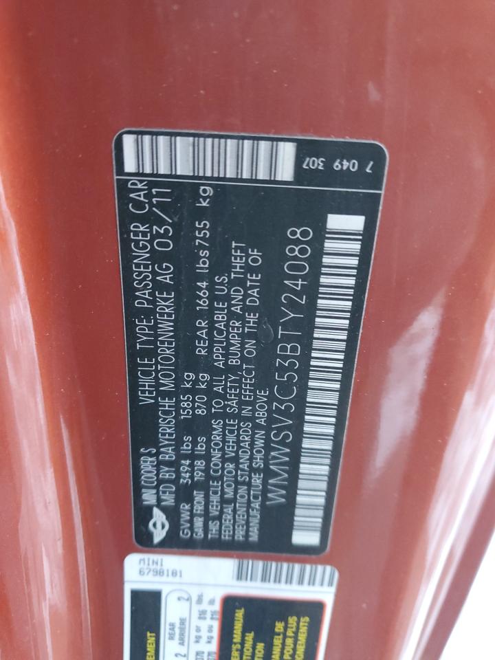 2011 MINI Cooper - Image 12