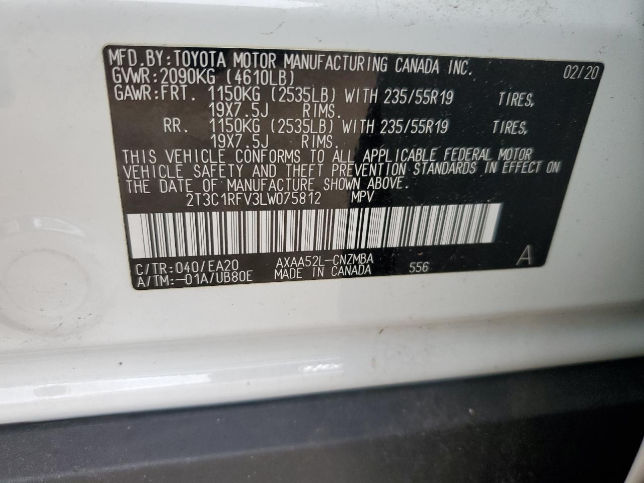 2020 Toyota RAV 4 - Image 14
