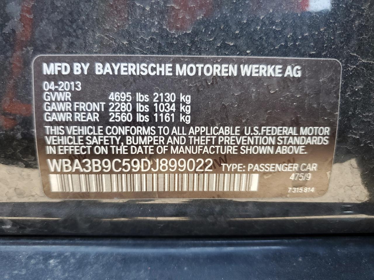 2013 BMW 3er - Image 12