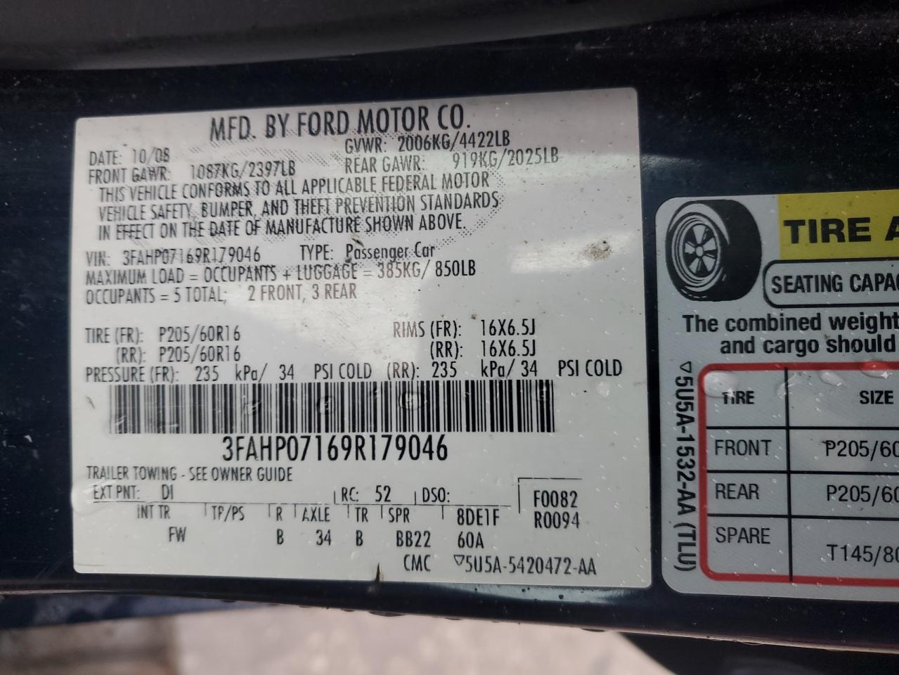 2009 Ford Fusion - Image 12