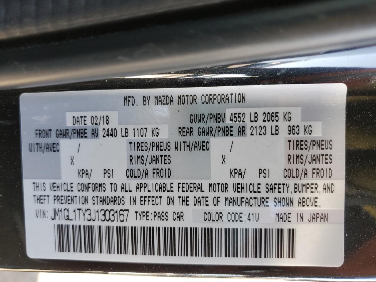 2018 Mazda 6 - Image 12