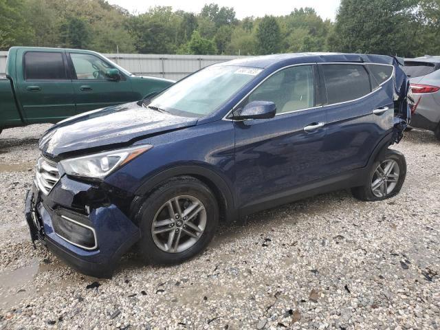  HYUNDAI SANTA FE 2018 Синий