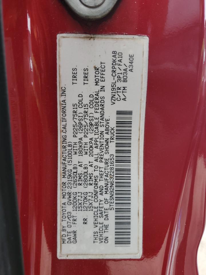 2003 Toyota Tacoma - Image 12