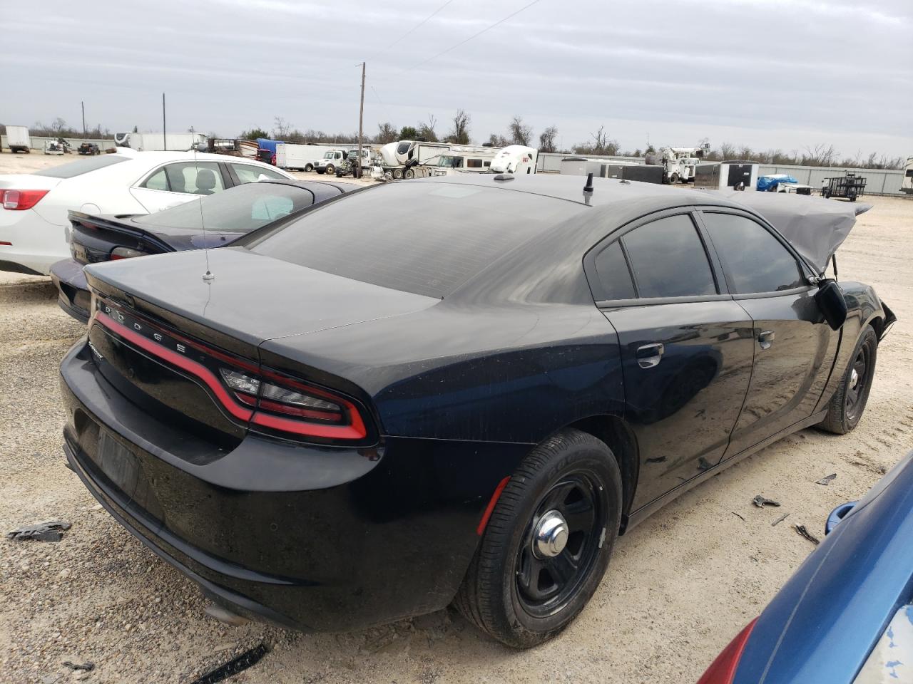 VIN 2C3CDXAT0MH528307 2021 DODGE CHARGER no.3