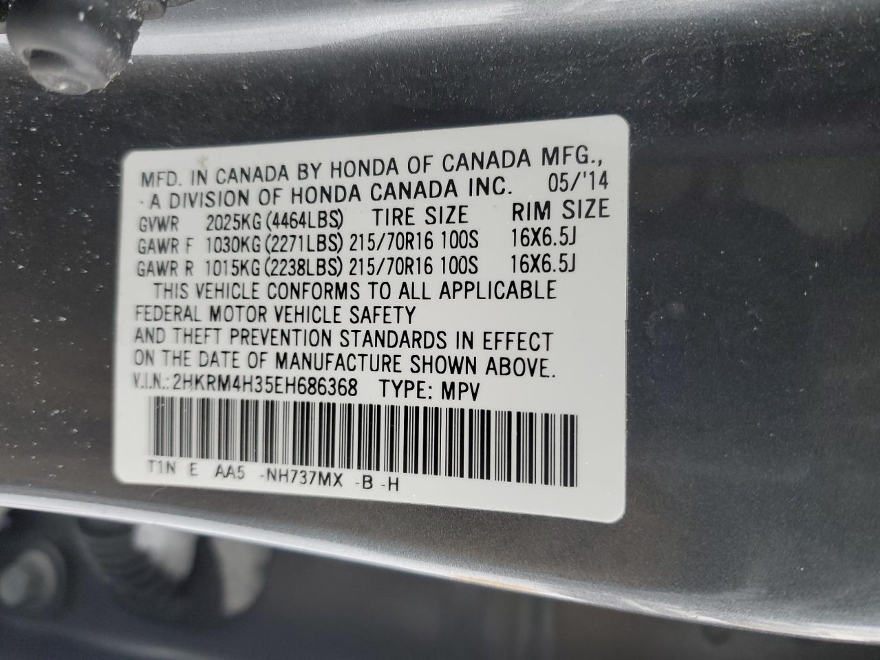 2014 Honda CR-V - Image 13