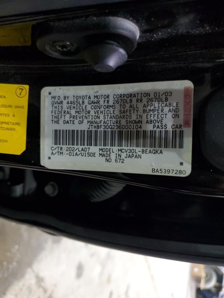 2003 Lexus ES - Image 12