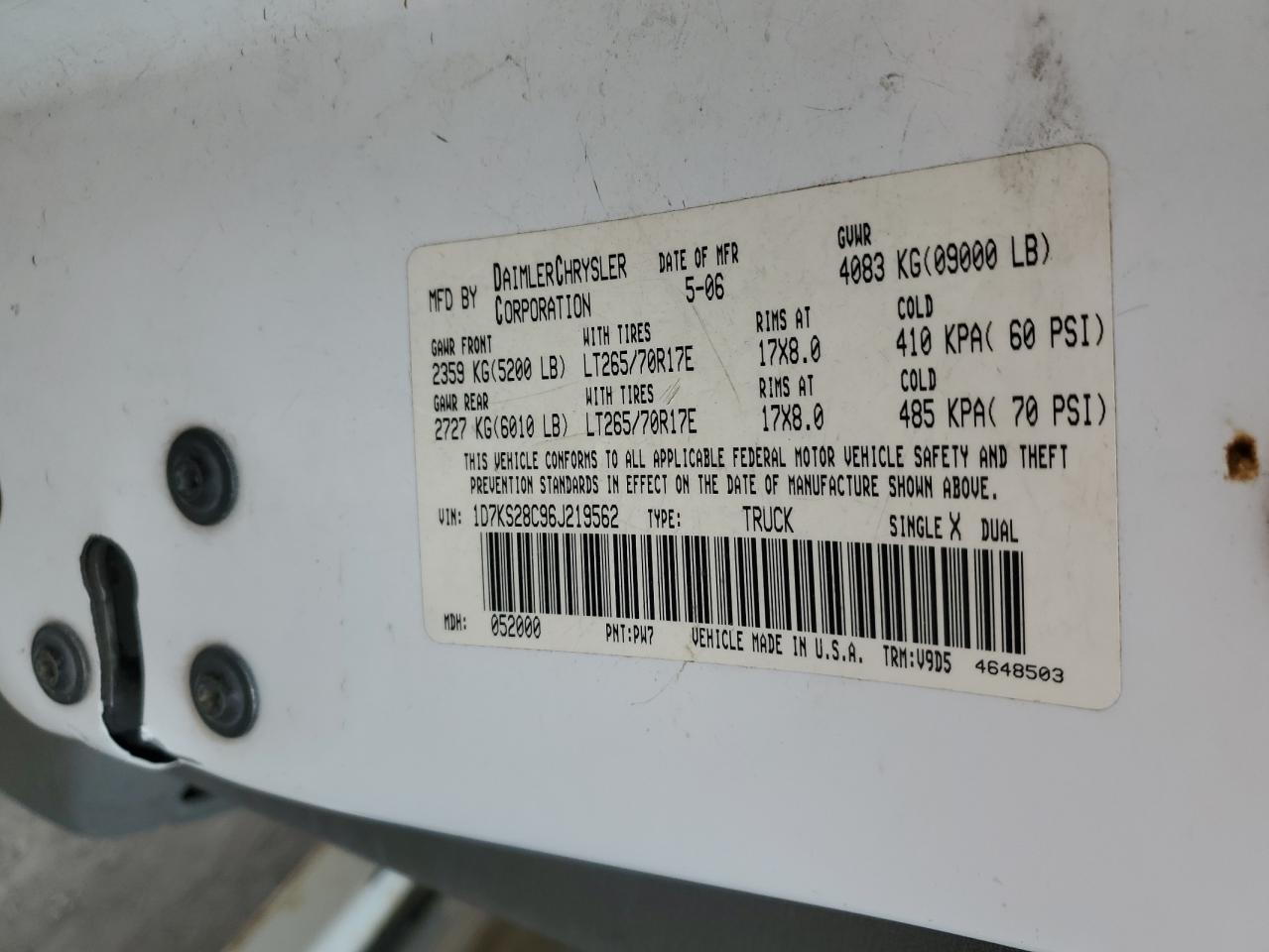 2006 Dodge RAM - Image 14