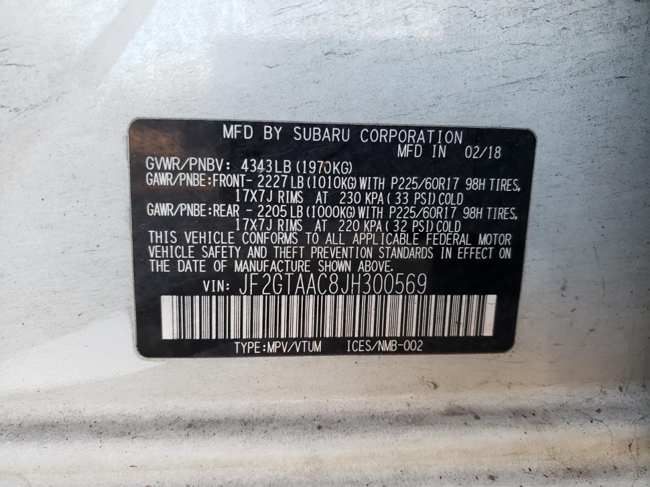 2018 Subaru XV - Image 13