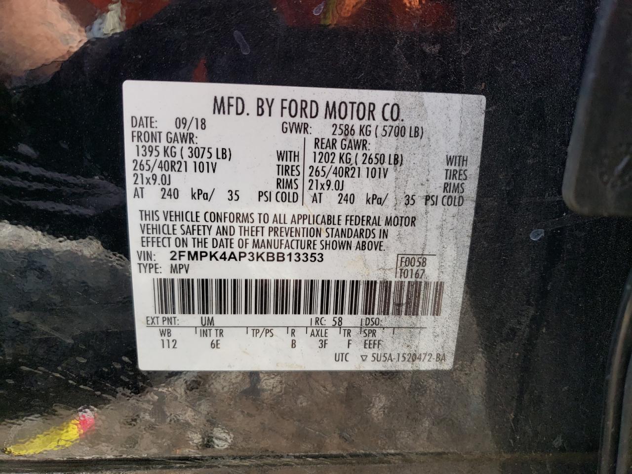 2019 Ford Edge - Image 13