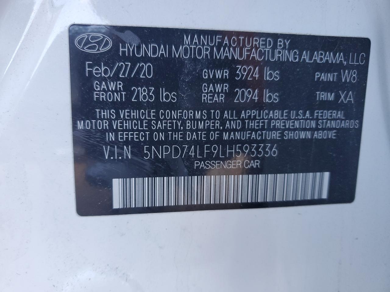 2020 Hyundai Elantra - Image 14