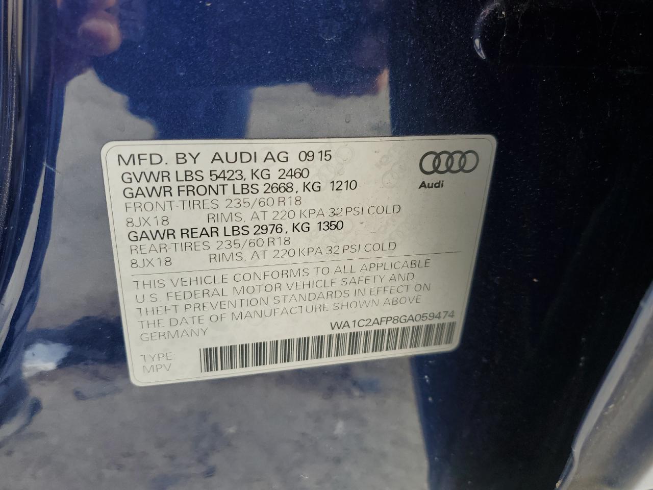 2016 Audi Q5 - Image 13