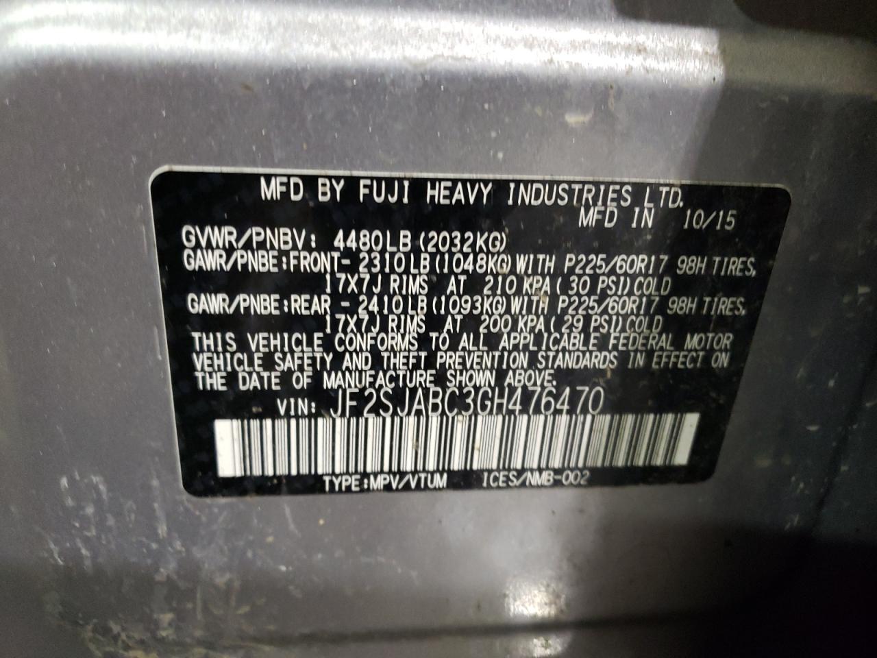 2016 Subaru Forester - Image 13