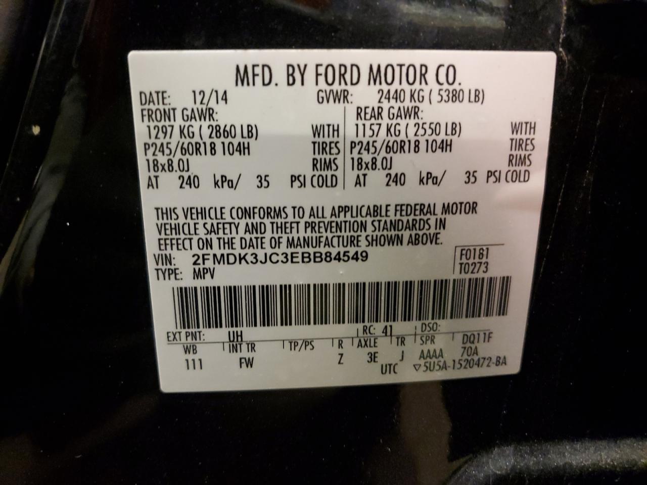 2014 Ford Edge - Image 12