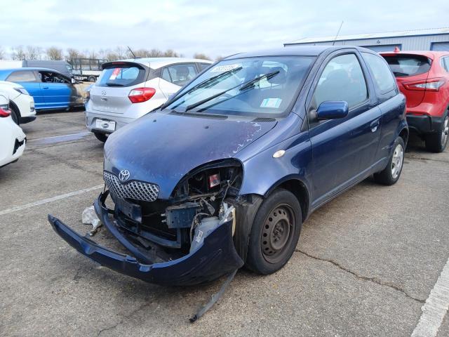 2004 TOYOTA YARIS BLUE