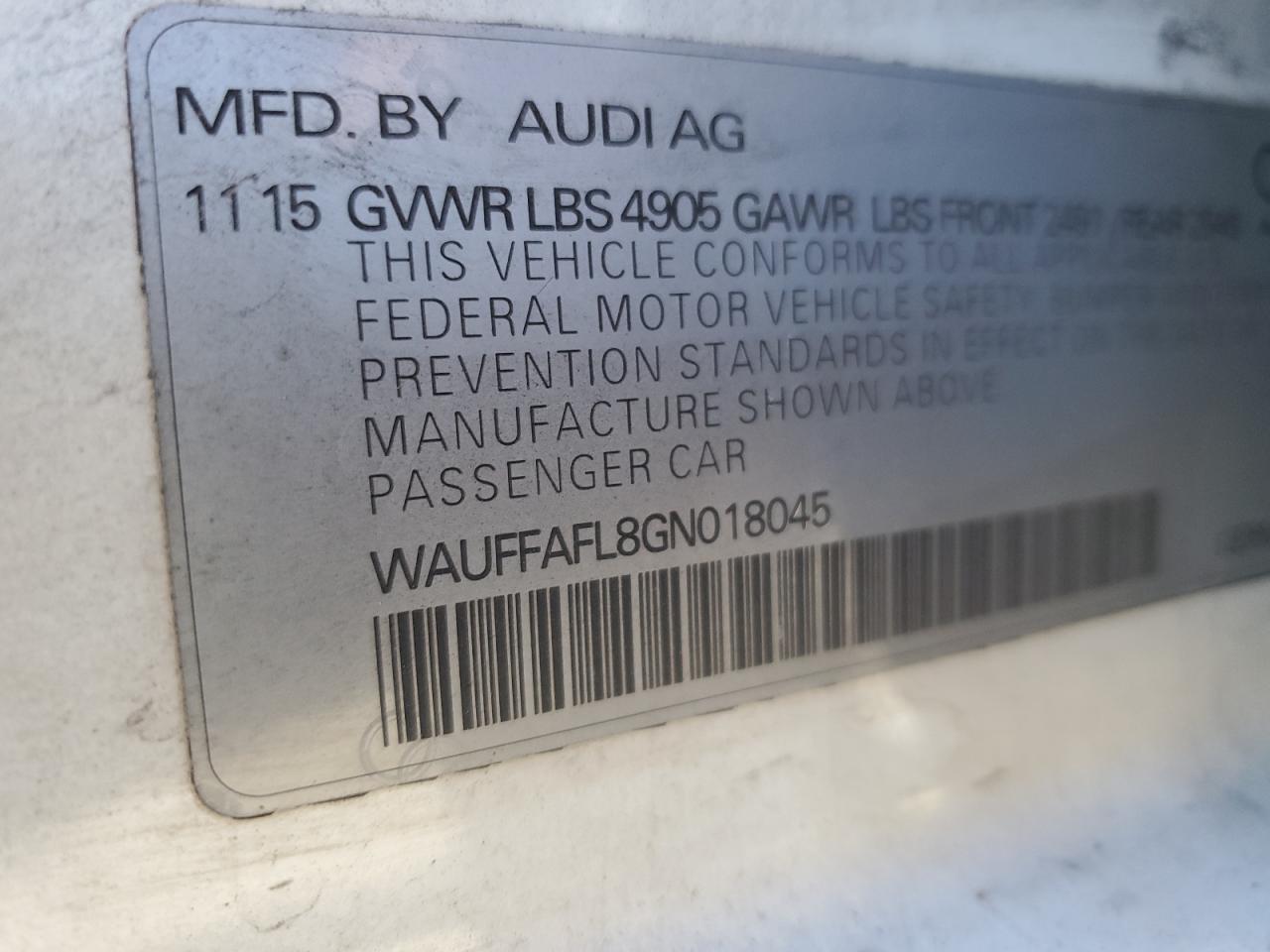 2016 Audi A4 - Image 12