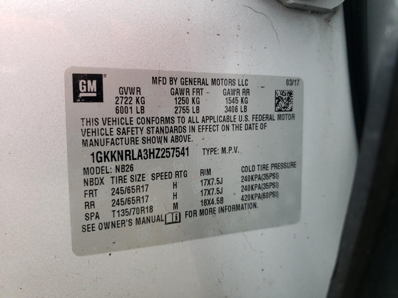 2017 GMC Acadia - Image 14