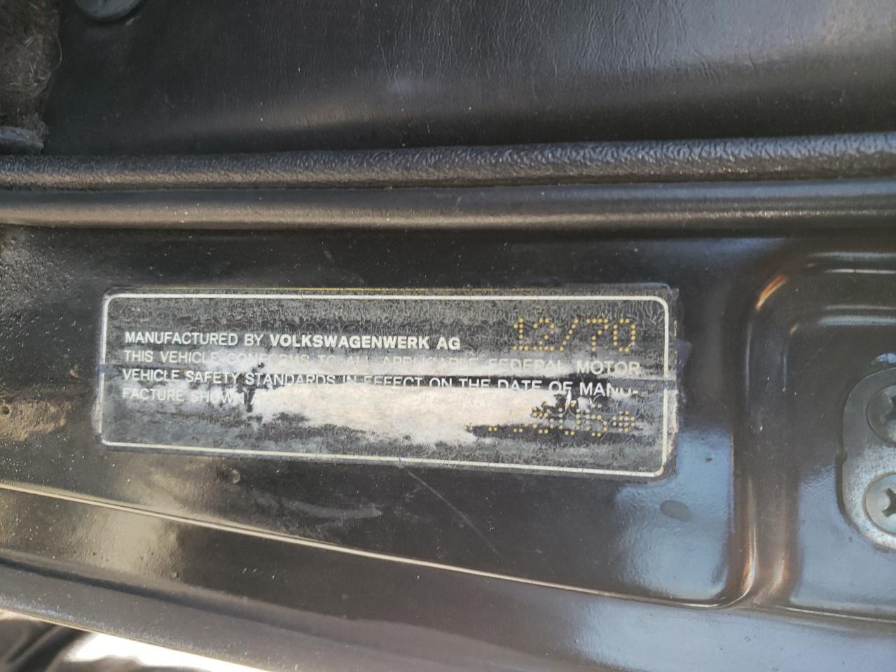 1971 Porsche Targa VIN: 4712908606 Lot: 88573475