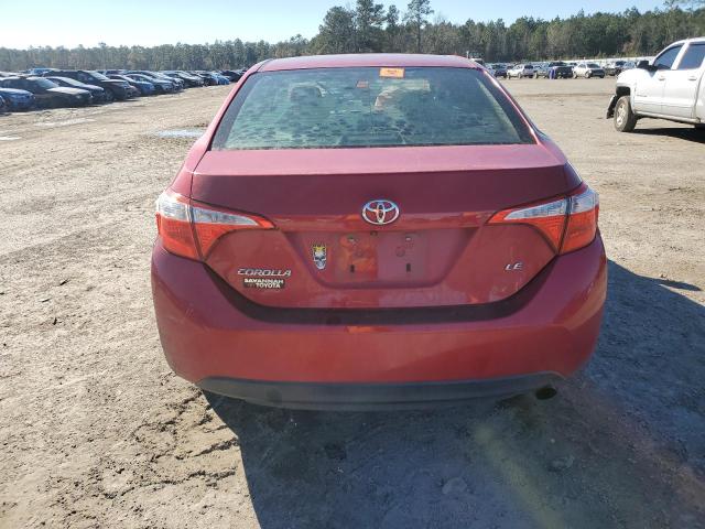 Седаны TOYOTA COROLLA 2015 Красный