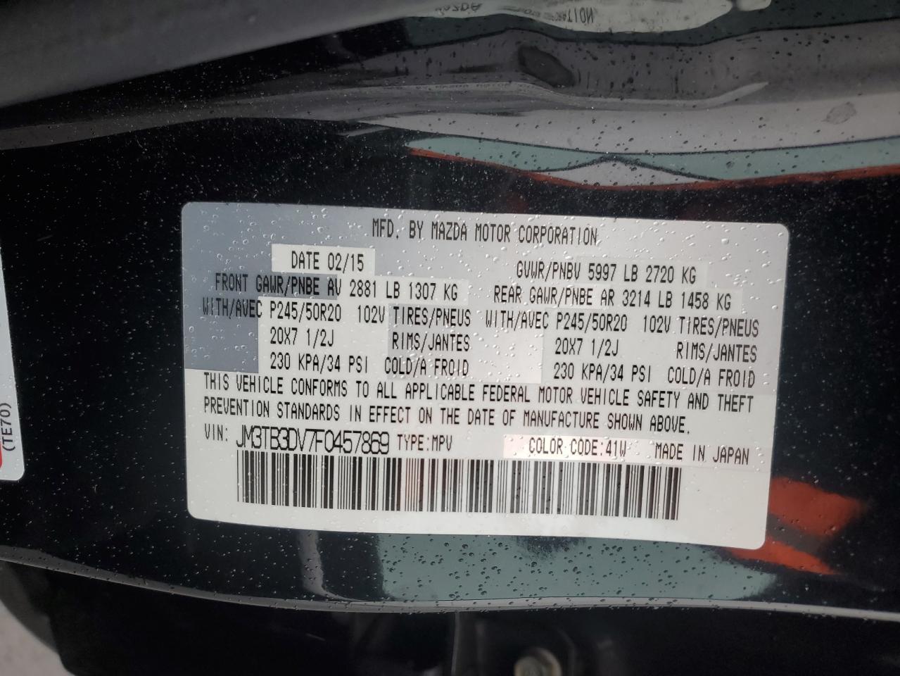 2015 Mazda CX-9 - Image 13