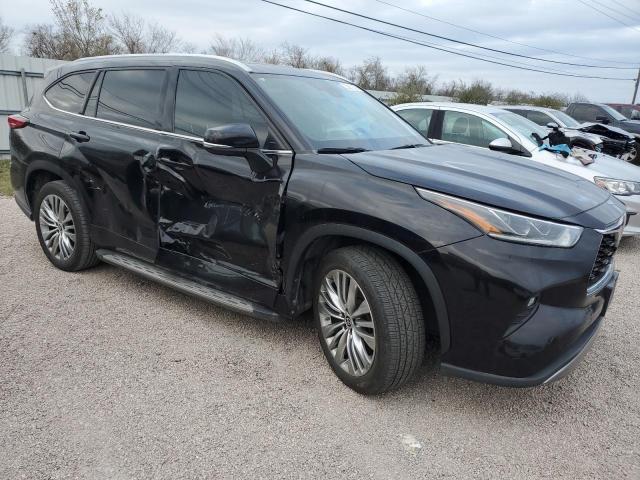  TOYOTA HIGHLANDER 2022 Чорний