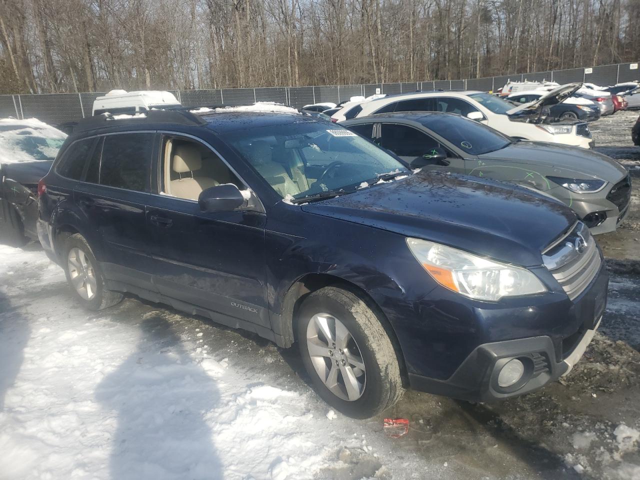 VIN 4S4BRBKC0E3282627 2014 SUBARU OUTBACK no.4