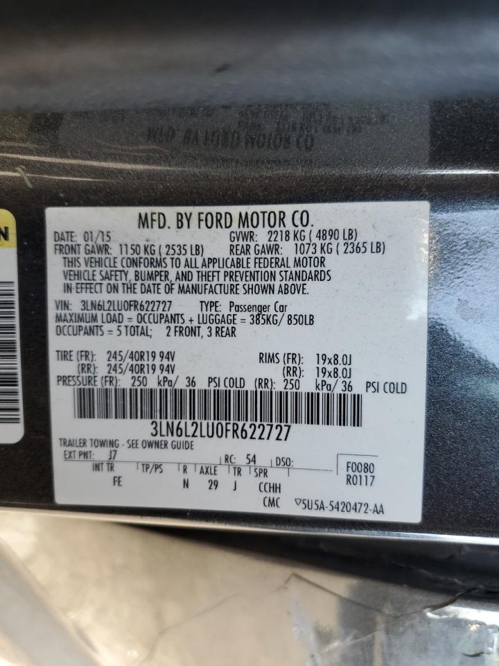 2015 Lincoln MKZ - Image 14