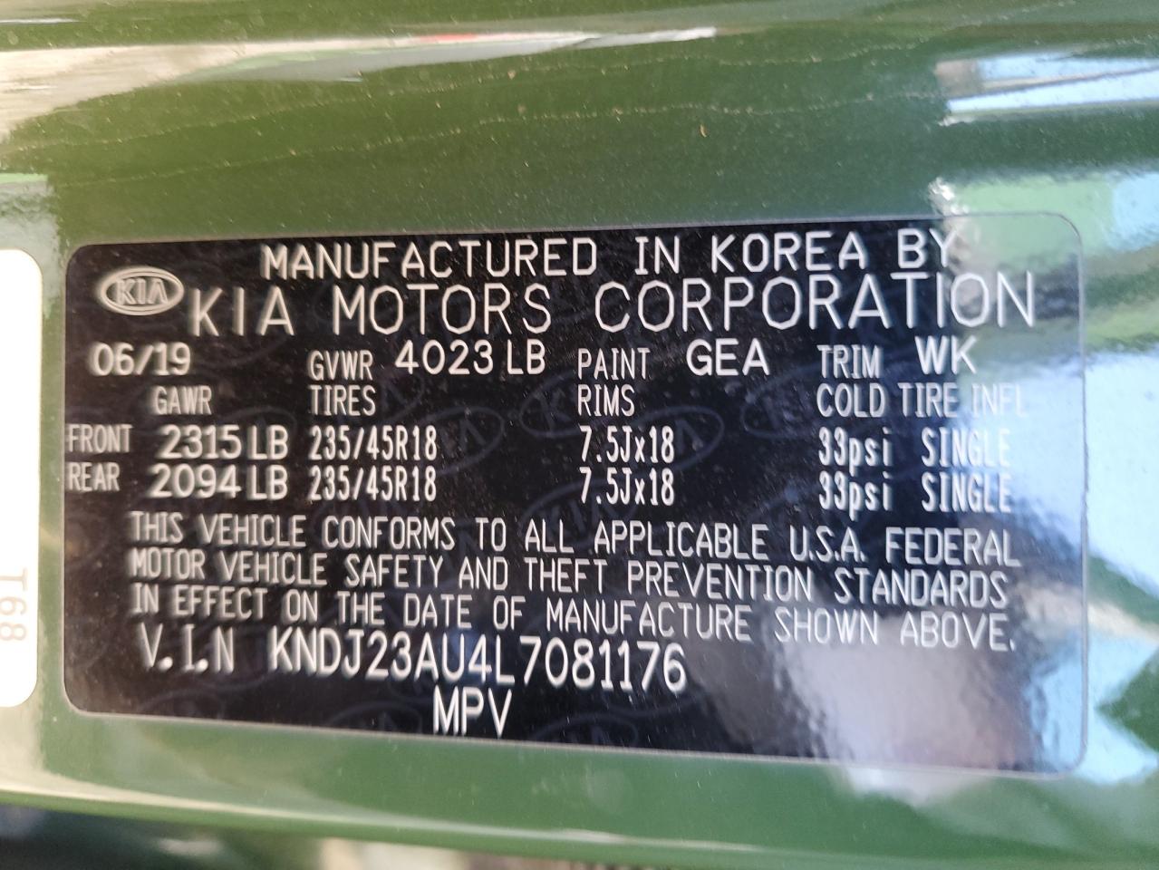 2020 Kia Soul - Image 14