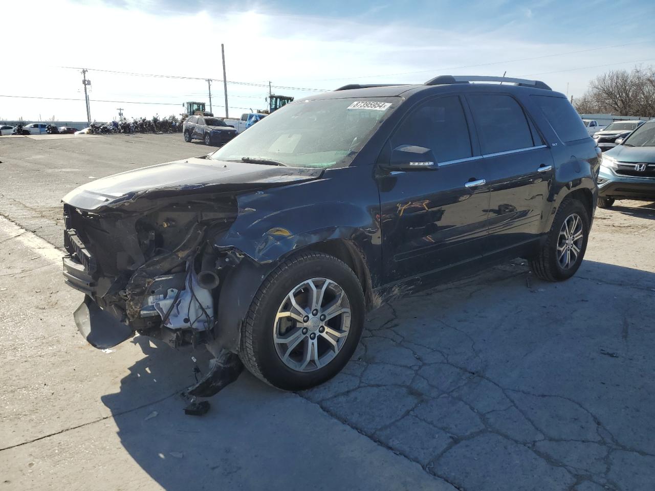 2015 Gmc Acadia Slt-1 на продаже в Oklahoma City, OK - Front End
