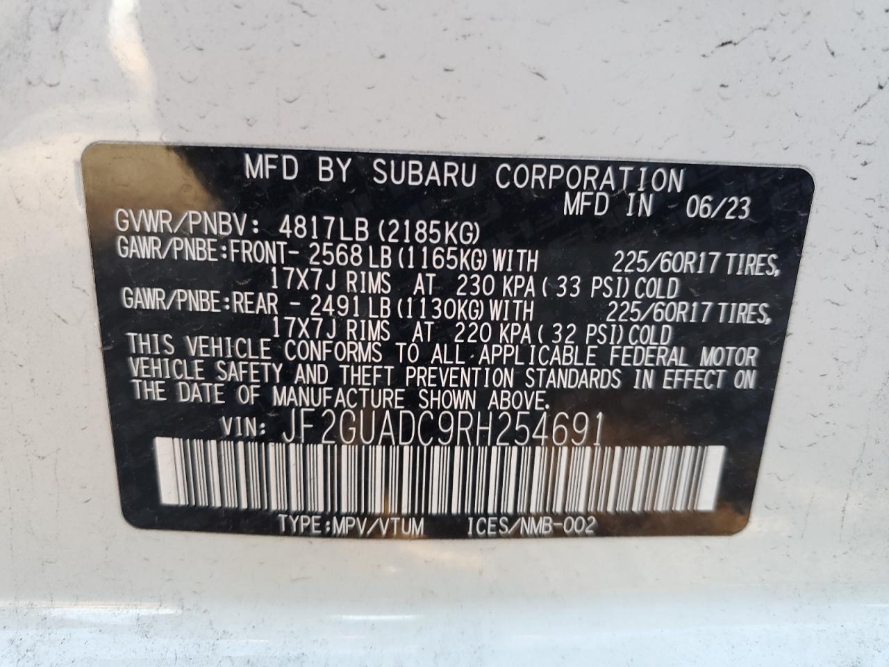 2024 Subaru XV - Image 14