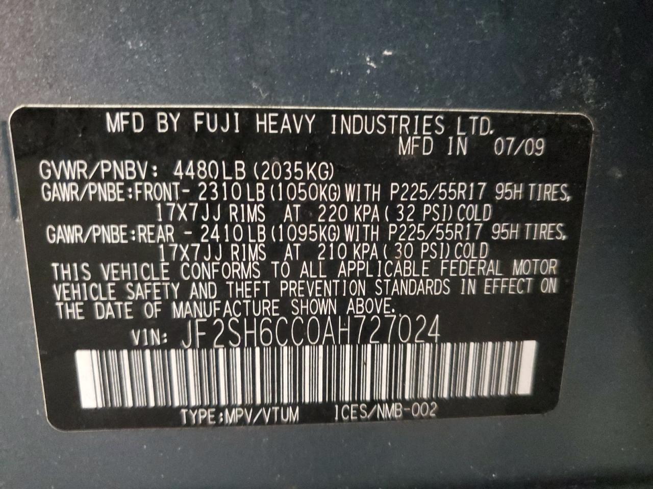2010 Subaru Forester - Image 13