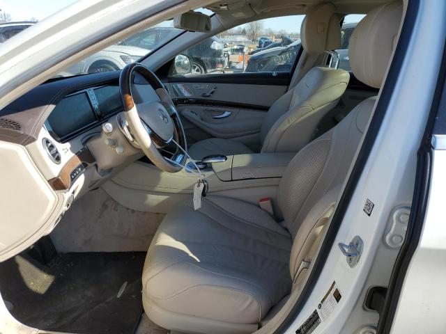 Sedans MERCEDES-BENZ S-CLASS 2016 White