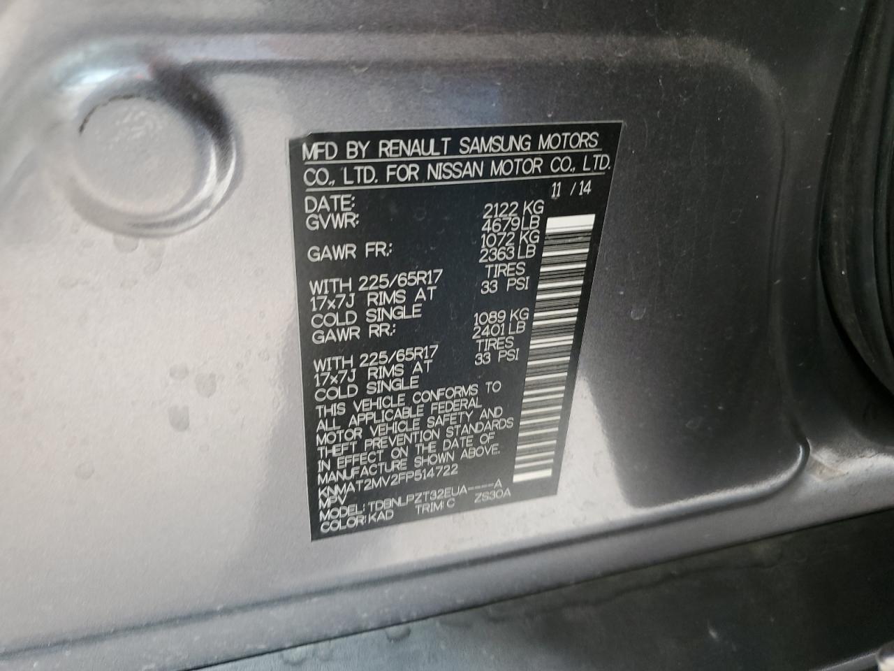 2015 Nissan Rogue - Image 13