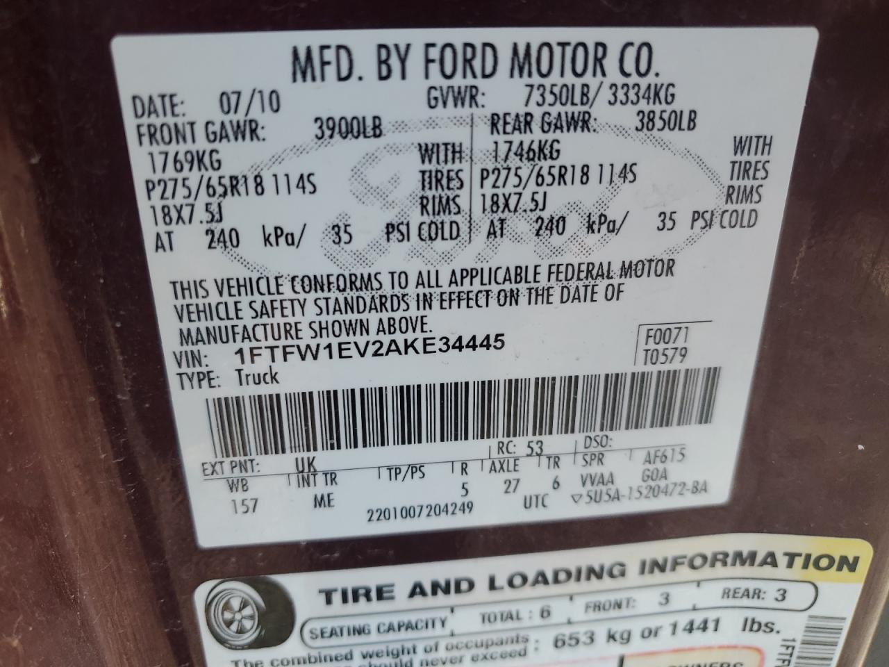 2010 Ford F-150 - Image 12
