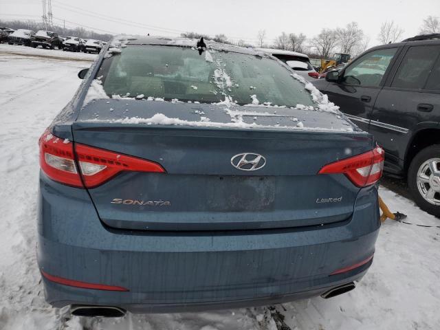  HYUNDAI SONATA 2015 Granatowy