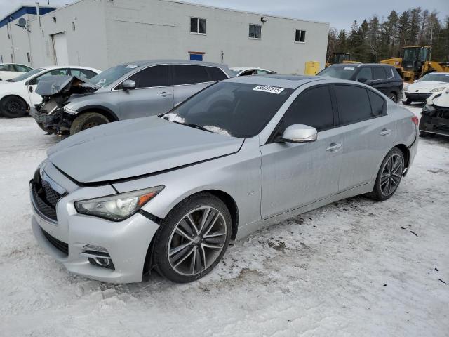 2015 INFINITI Q50 BASE for sale at Copart ON - COOKSTOWN