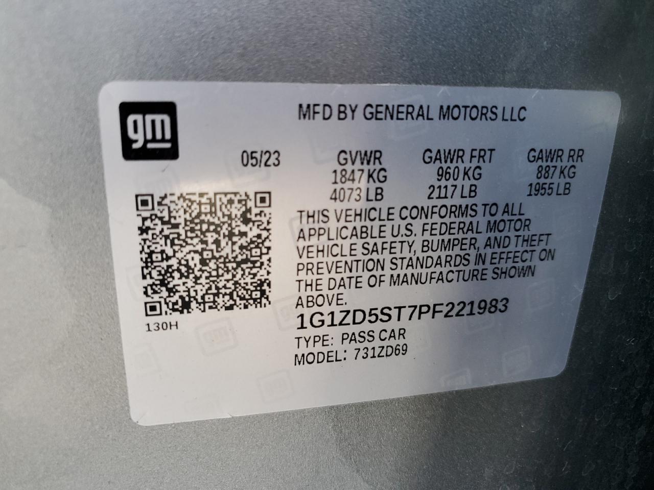2023 Chevrolet Malibu - Image 13