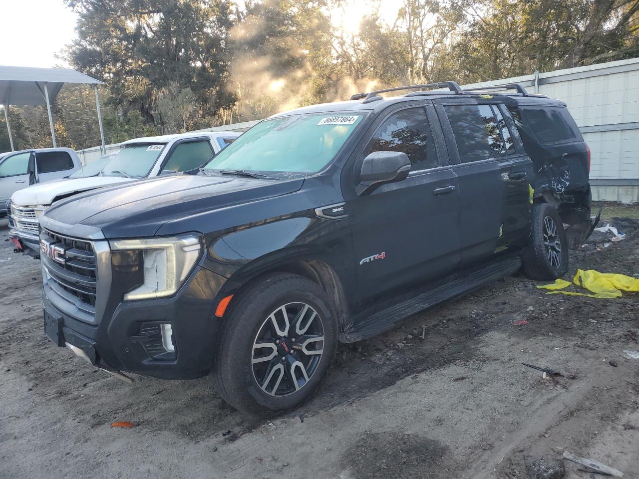 2021 Gmc Yukon Xl K1500 At4 en Venta en Savannah, GA - Side