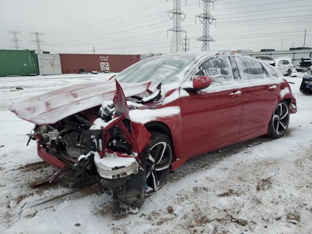  HONDA ACCORD 2019 Красный