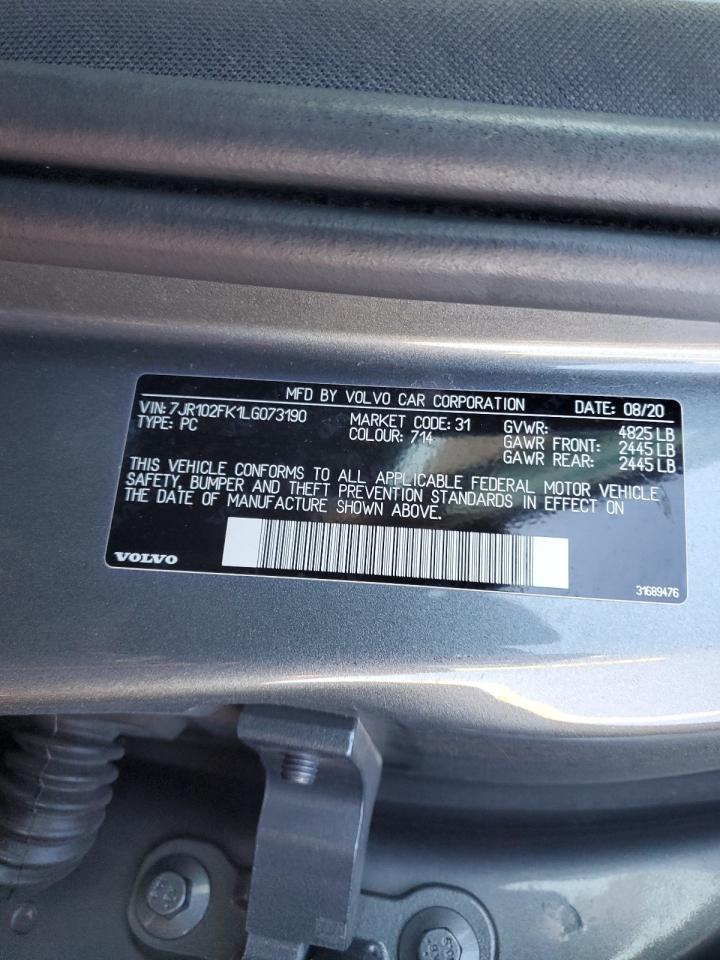2020 Volvo S60 - Image 12